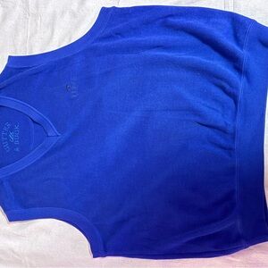 Cutter & Buck Men's V-Neck Sweater - Royal Blue